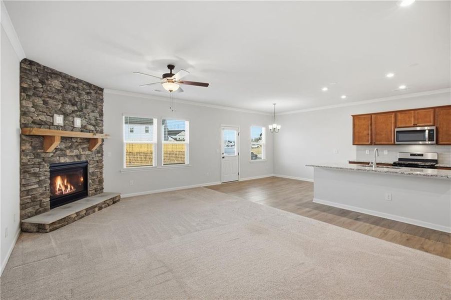 Spacious, unfurnished interior of a new home in , Dawsonville (Image 26). Spacious, unfurnished interior of a new home in , Dawsonville (Image 26).