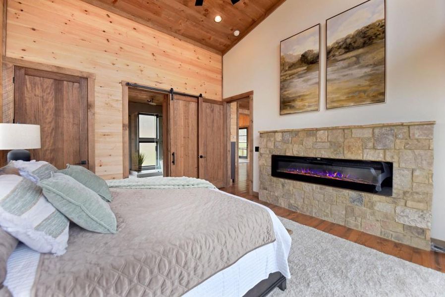 Furnished interior view inside a new home in , Blue Ridge (Image 13). Furnished interior view inside a new home in , Blue Ridge (Image 13).