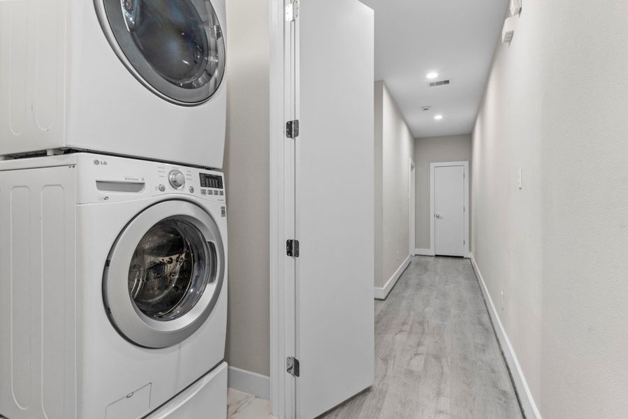 Furnished interior view inside a new home in , Houston (Image 8).