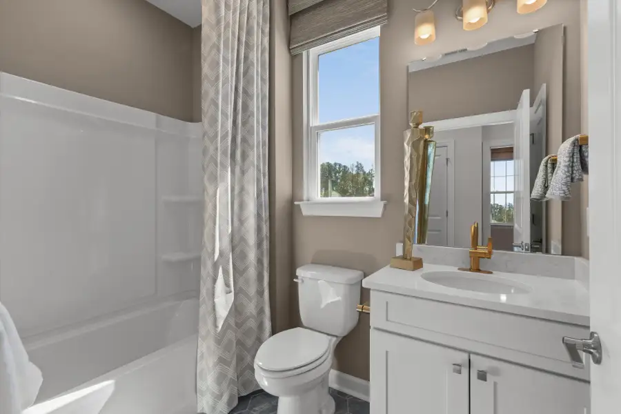 Furnished interior view inside a new home in Terrapin, Leland (Image 30).