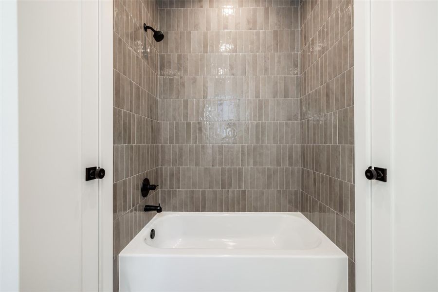 Close-up of interior finishes inside a home in , Houston (Image 20).