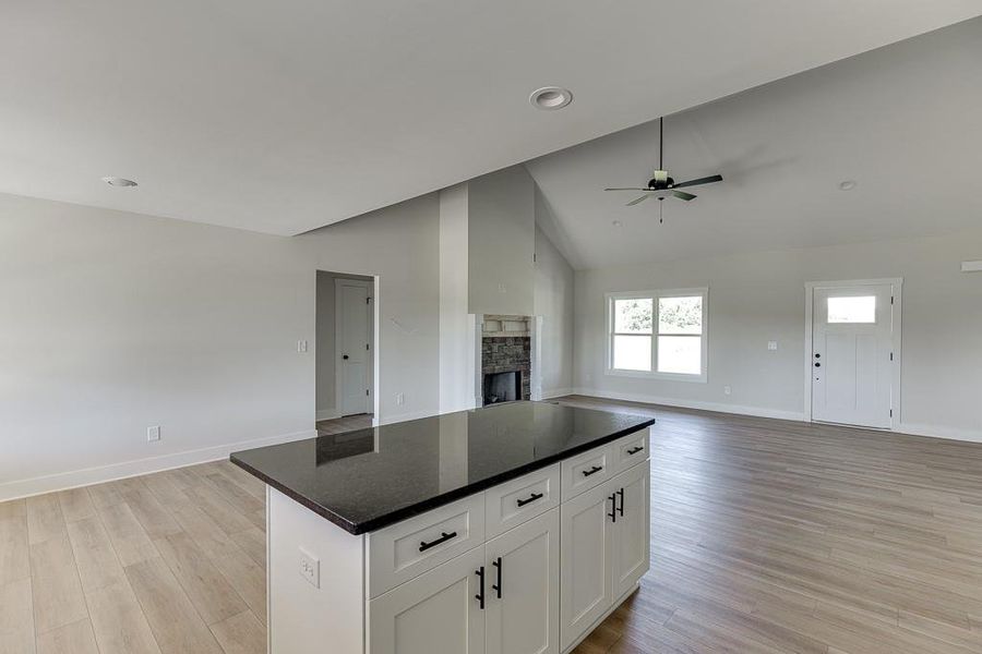Furnished interior view inside a new home in , Hartwell (Image 5).