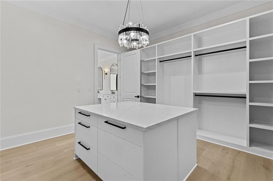 Furnished interior view inside a new home in , Dacula (Image 19).