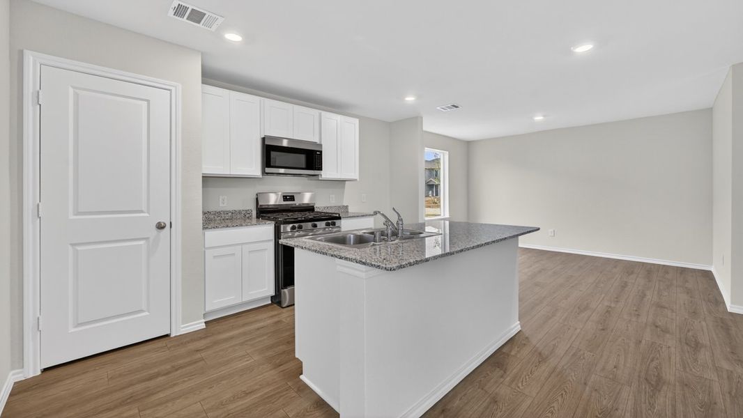 Furnished interior view inside a new home in Maplewood Meadows, Talty (Image 4).