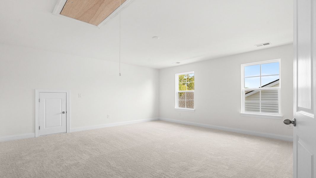Furnished interior view inside a new home in Bluffs at Sun Colony, Longs (Image 15). Furnished interior view inside a new home in Bluffs at Sun Colony, Longs (Image 15).