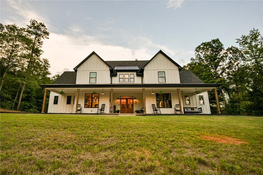 Front exterior of a new home in , Monticello, GA, highlighting curb appeal (Image 37).