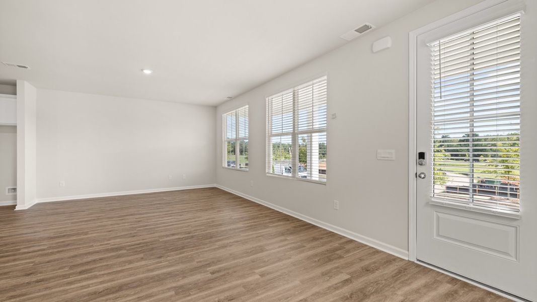 Representative unfurnished interior of a home built from the Ashton by D.R. Horton in Brookland Commons, Monroe (Image 16).