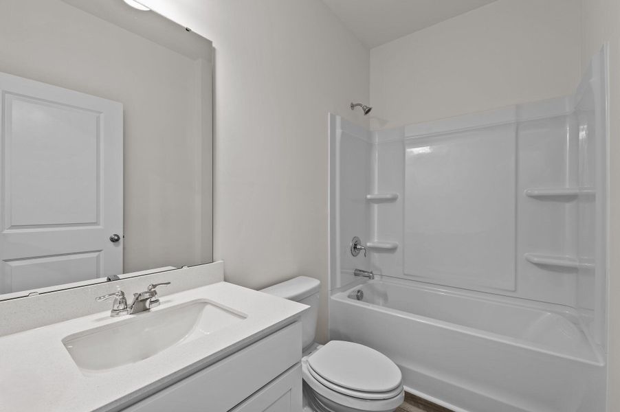 Representative furnished interior of a home built from the Falcon by Starlight Homes in Bryson's Ridge - New Homes in Spring Hope, NC, Spring Hope (Image 17).