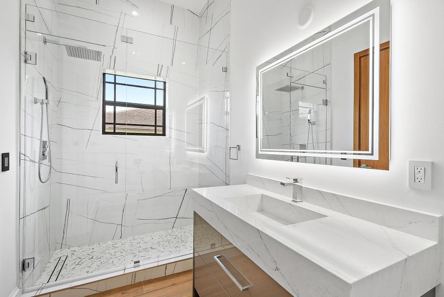 Furnished interior view inside a new home in , West Palm Beach (Image 7).