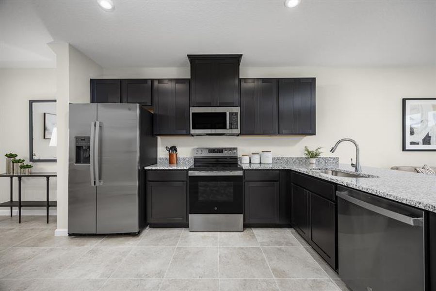 Furnished interior view inside a new home in Savannah Lakes, Fort Pierce (Image 6).