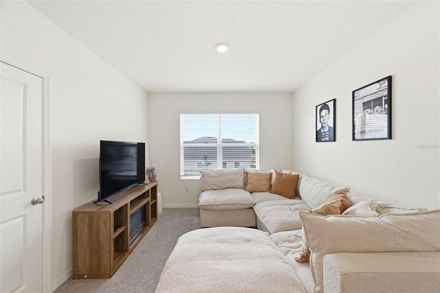 Furnished interior view inside a new home in Epperson, Wesley Chapel (Image 18). Furnished interior view inside a new home in Epperson, Wesley Chapel (Image 18).