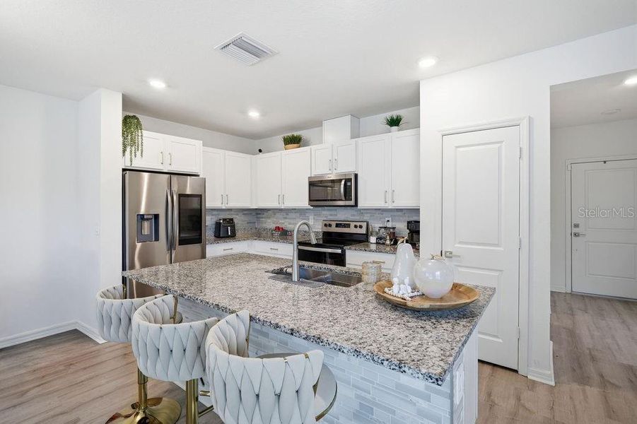 Furnished interior view inside a new home in , Davenport (Image 6).
