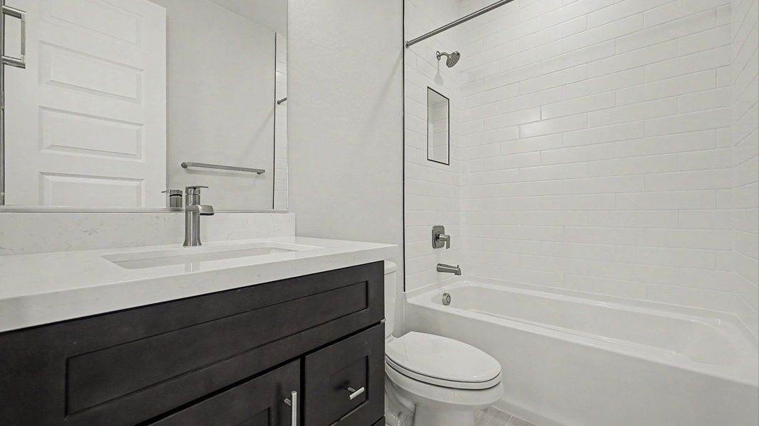 Furnished interior view inside a new home in Surprise City Center, Surprise (Image 42). Furnished interior view inside a new home in Surprise City Center, Surprise (Image 42).
