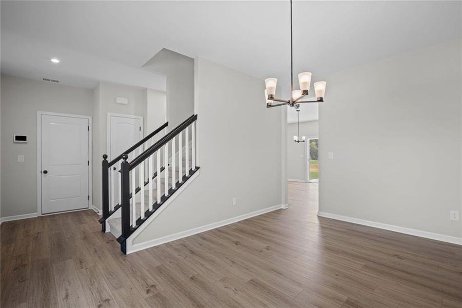 Spacious, unfurnished interior of a new home in Three Rivers, Rome (Image 15). Spacious, unfurnished interior of a new home in Three Rivers, Rome (Image 15).