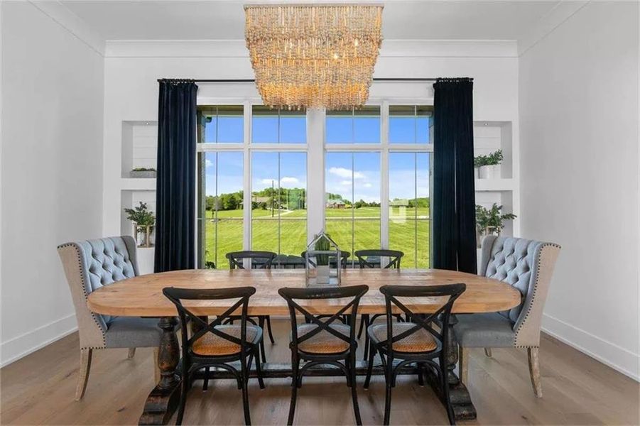 Furnished interior view inside a new home in , Fayetteville (Image 10). Furnished interior view inside a new home in , Fayetteville (Image 10).