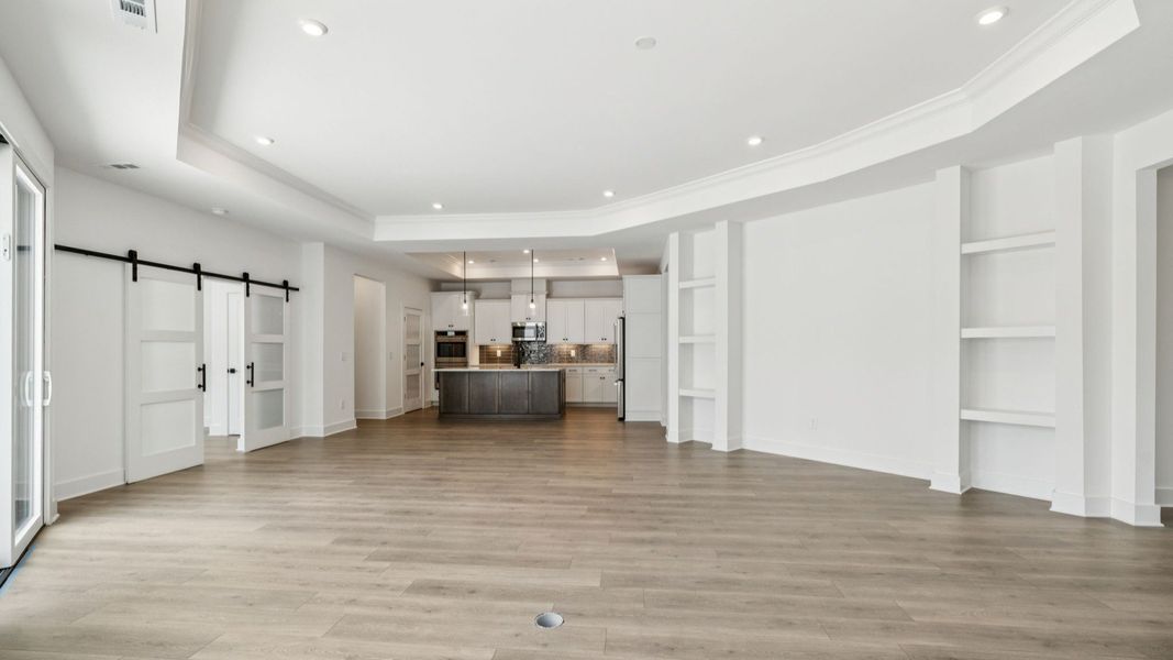 Spacious, unfurnished interior of a new home in The Courtyards at Stewarts Creek, Smyrna (Image 43).