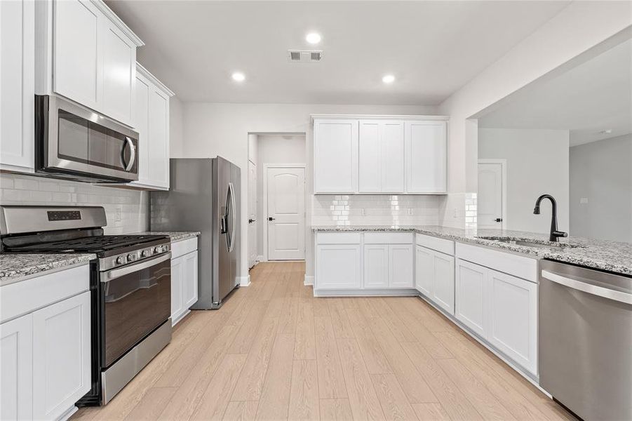 Furnished interior view inside a new home in Princeton Heights, Princeton (Image 2).