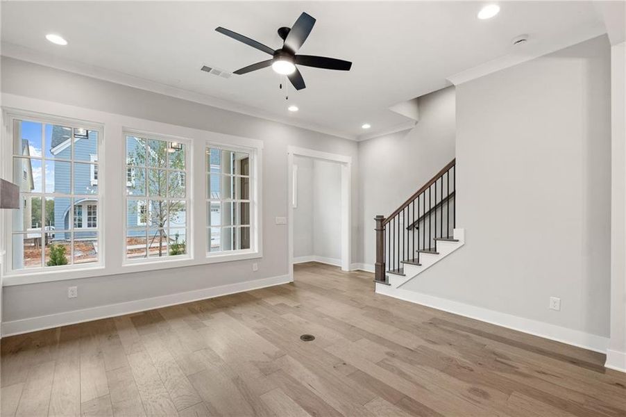 Spacious, unfurnished interior of a new home in , Woodstock (Image 28).