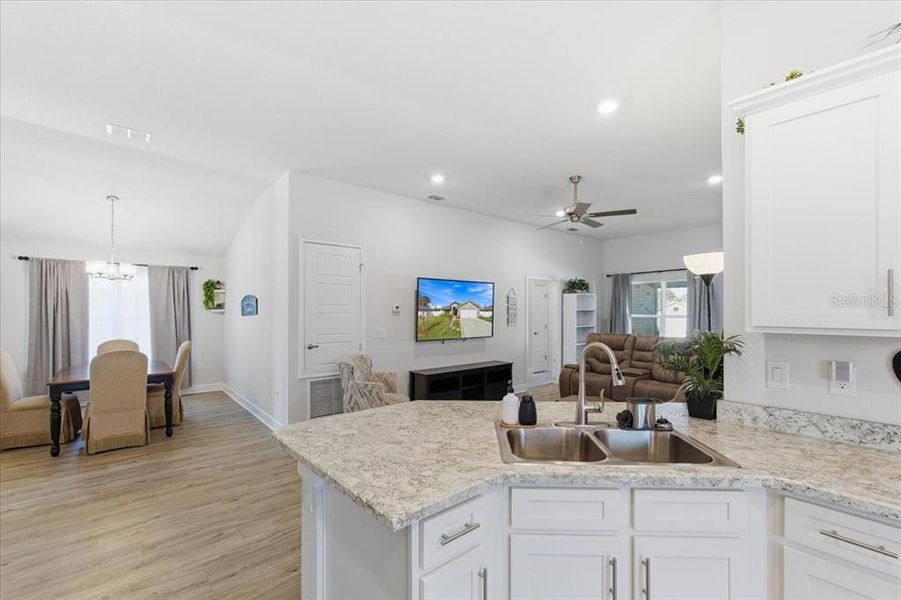 Furnished interior view inside a new home in , Palm Coast (Image 10). Furnished interior view inside a new home in , Palm Coast (Image 10).