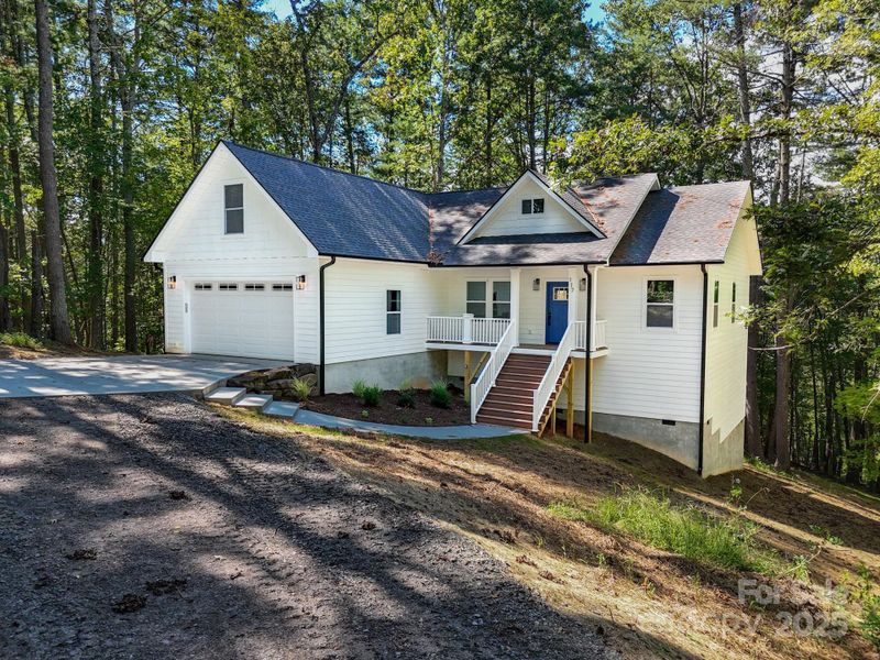 Front exterior of a new home in , Alexander, NC, highlighting curb appeal (Image 26). Front exterior of a new home in , Alexander, NC, highlighting curb appeal (Image 26).