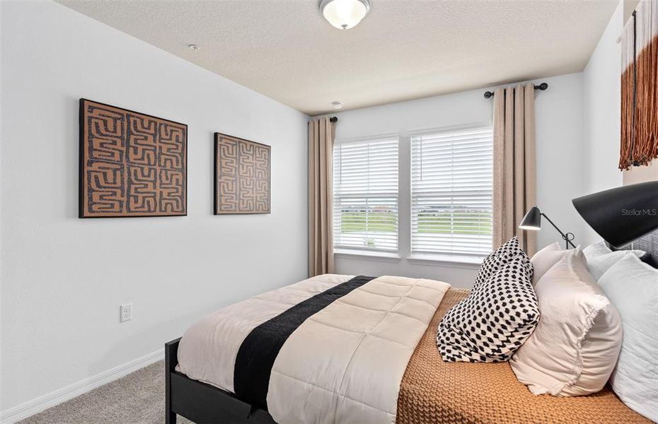 Furnished interior view inside a new home in EverBe, Orlando (Image 16). Furnished interior view inside a new home in EverBe, Orlando (Image 16).