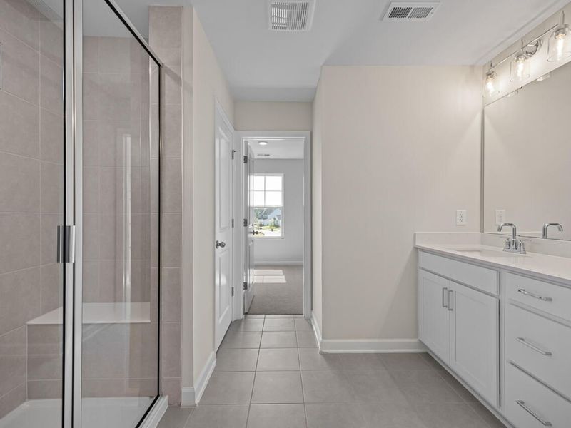 Furnished interior view inside a new home in Woodland Crossing, Zebulon (Image 4).