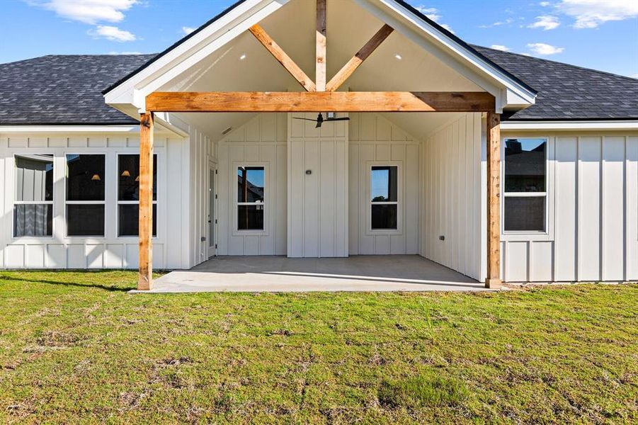 Exterior details and patio area of a home in , Robinson (Image 29). Exterior details and patio area of a home in , Robinson (Image 29).