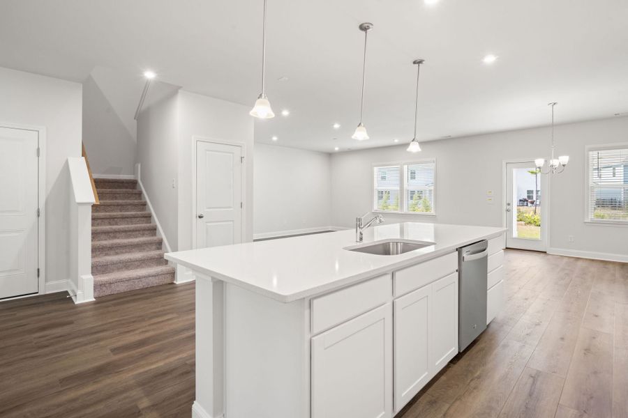 Furnished interior view inside a new home in Waterways, Richmond Hill (Image 11). Furnished interior view inside a new home in Waterways, Richmond Hill (Image 11).