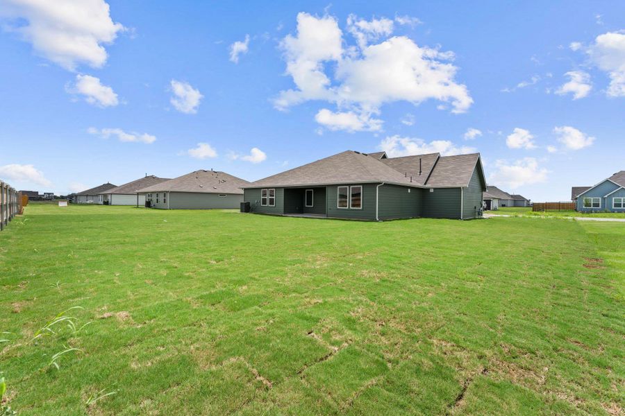 Exterior details and patio area of a home in Hartland Ranch, Lockhart (Image 4).