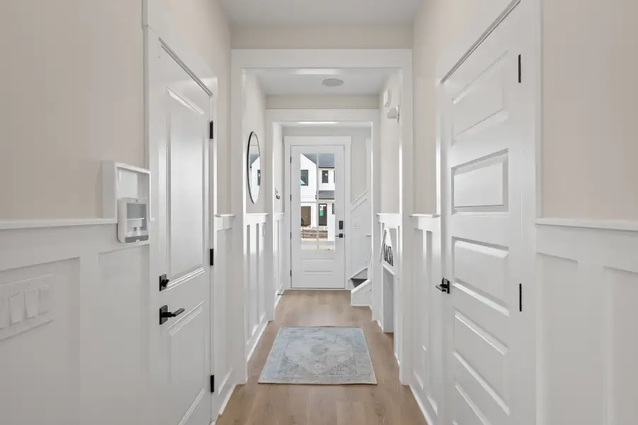 Representative furnished interior of a home built from the Foster II by Hunter Quinn Homes in Windward Townes, Goose Creek (Image 8).