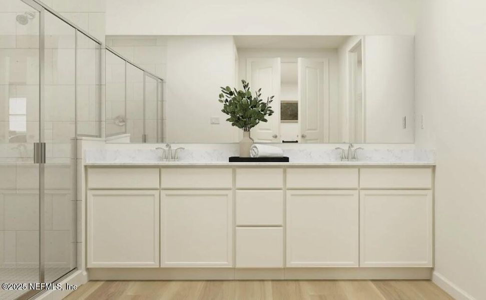 Furnished interior view inside a new home in Russell Retreat, Green Cove Springs (Image 8).