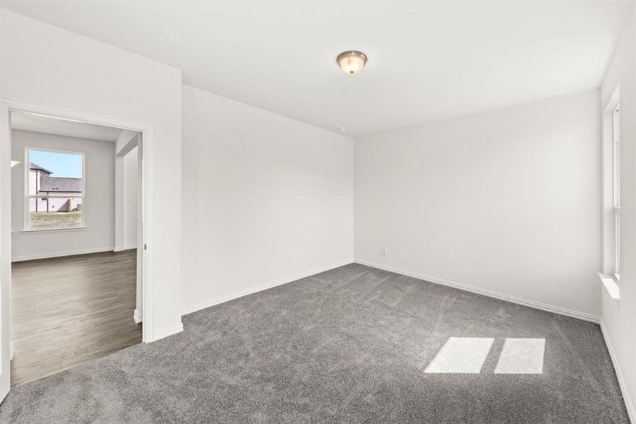 Spacious, unfurnished interior of a new home in Edgewater, Fate (Image 26). Spacious, unfurnished interior of a new home in Edgewater, Fate (Image 26).