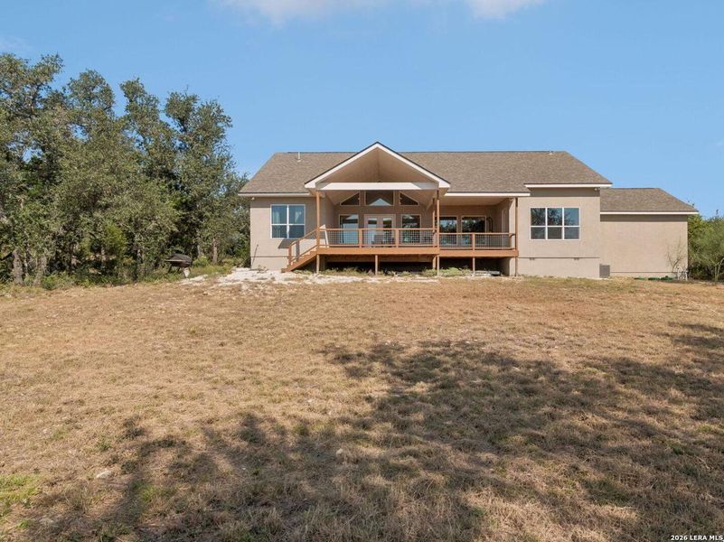 Exterior details and patio area of a home in , Spring Branch (Image 40).
