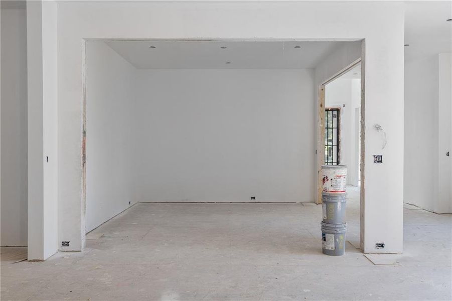 In-progress construction of a new home in , Brookhaven, GA (Image 5).