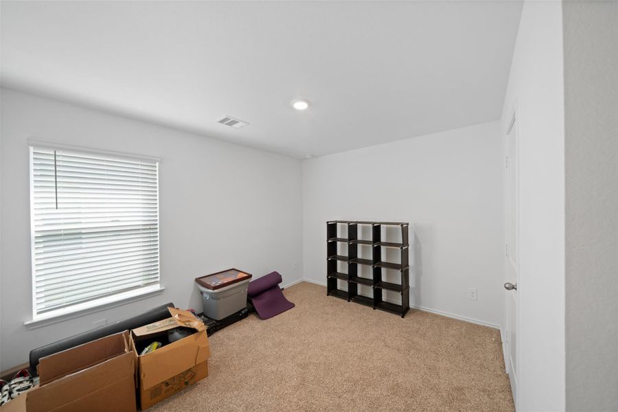 Truly any sized bed could fit here. Truly any sized bed could fit here.