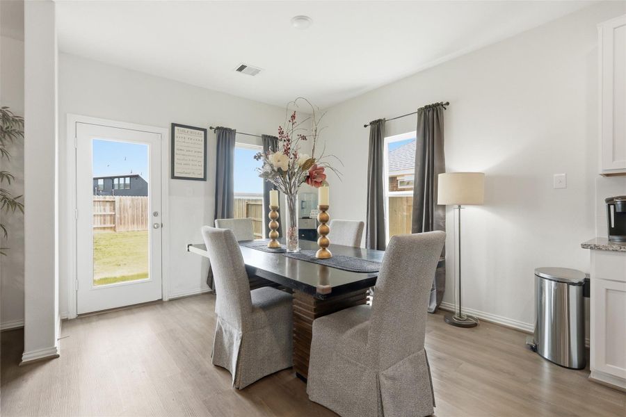Furnished interior view inside a new home in Oakwood Estates, Waller (Image 10).