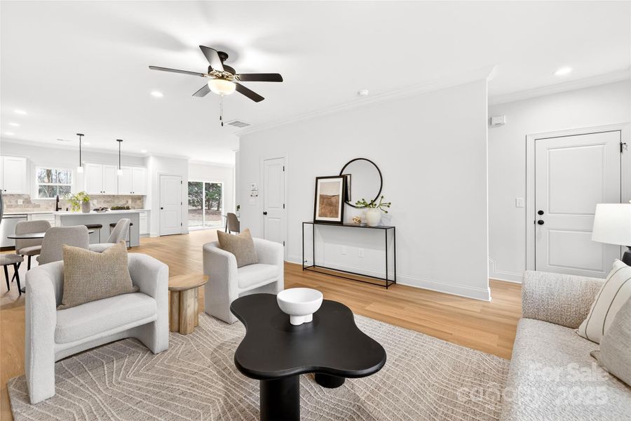 Furnished interior view inside a new home in , Denver (Image 7).