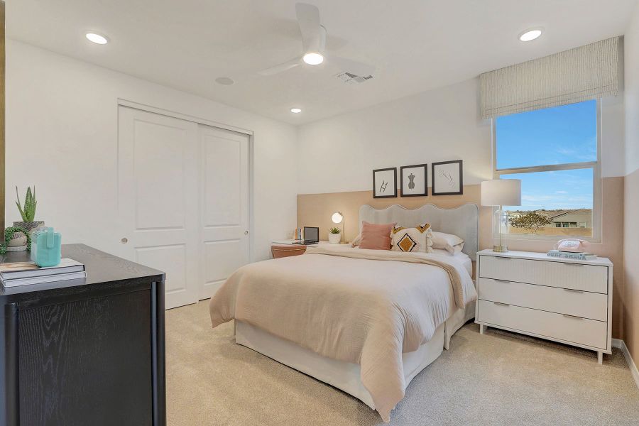 Representative furnished interior of a home built from the Lagoon by Mattamy Homes in Tyler Ranch, Buckeye (Image 42).