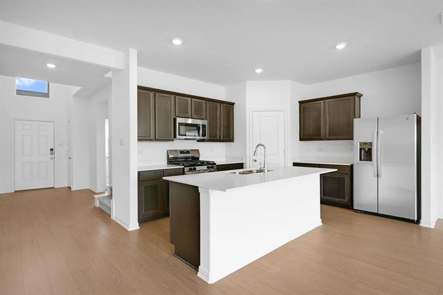 Furnished interior view inside a new home in River Ridge, Crandall (Image 6). Furnished interior view inside a new home in River Ridge, Crandall (Image 6).