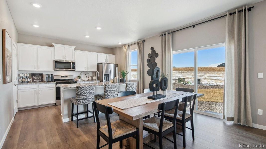 Furnished interior view inside a new home in Spring Valley Ranch, Elizabeth (Image 6).