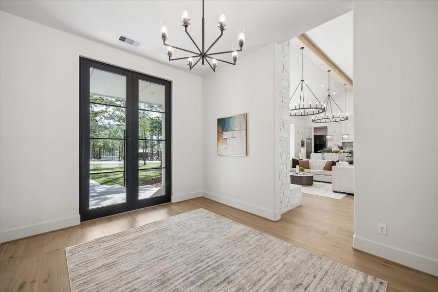 Spacious, unfurnished interior of a new home in , Montgomery (Image 20).