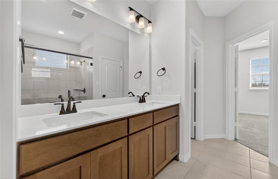 Furnished interior view inside a new home in Fairview Meadows, New Fairview (Image 12). Furnished interior view inside a new home in Fairview Meadows, New Fairview (Image 12).