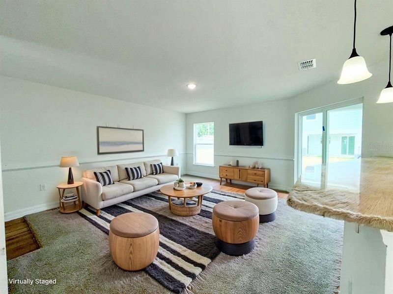 Living Room - VIRTUALLY STAGED Living Room - VIRTUALLY STAGED