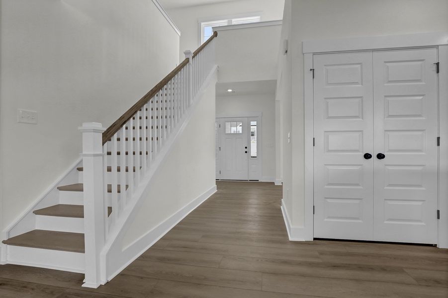 Spacious, unfurnished interior of a new home in East Wynd, Hampstead (Image 17). Spacious, unfurnished interior of a new home in East Wynd, Hampstead (Image 17).