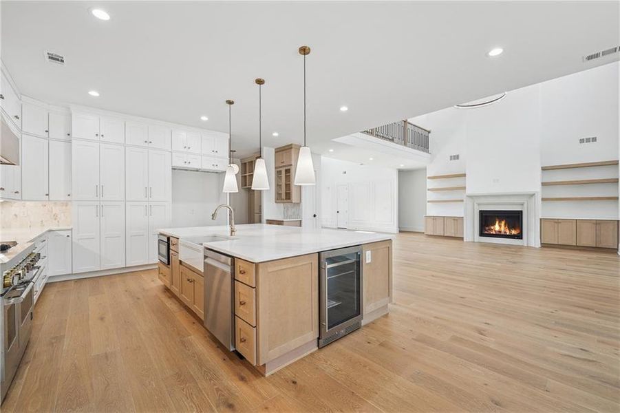 Furnished interior view inside a new home in , Dacula (Image 9).