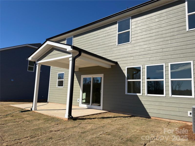 Exterior details and patio area of a home in Bella Vista Heritage, Denver (Image 13).