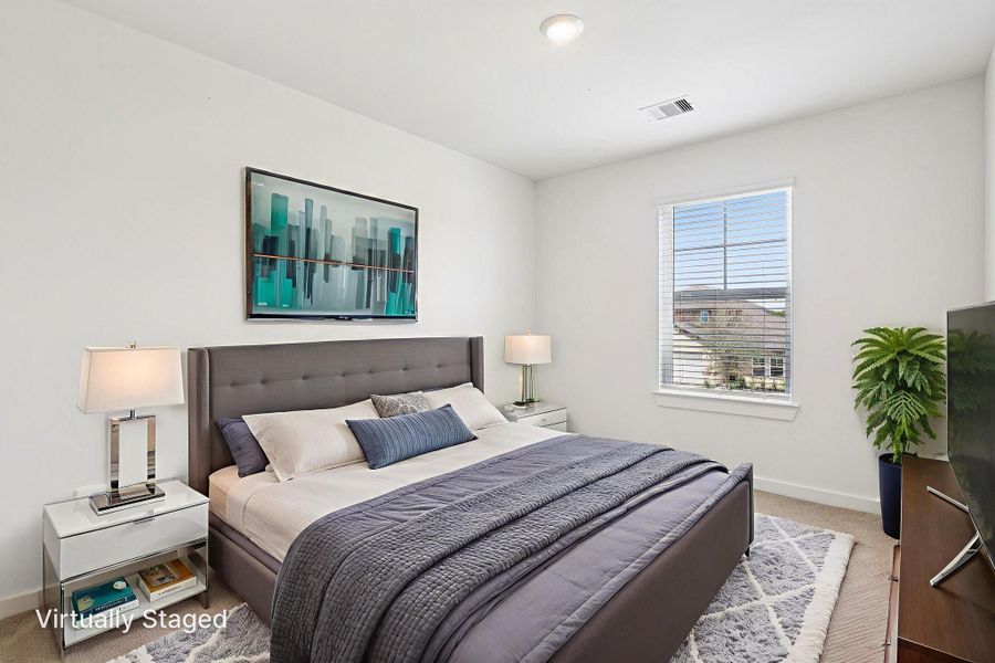 Furnished interior view inside a new home in Southwinds, Baytown (Image 28).