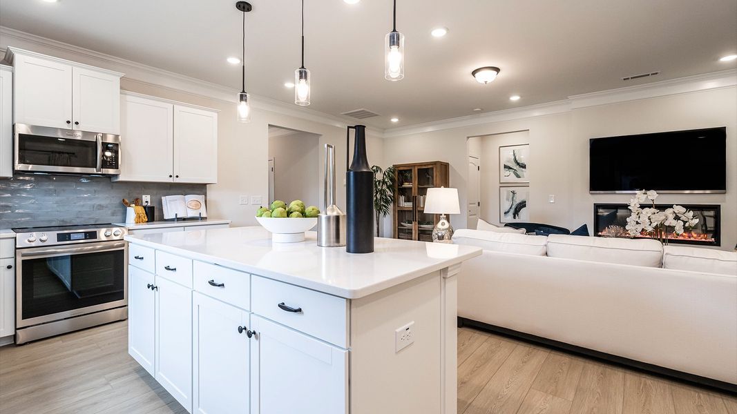Furnished interior view inside a new home in Alder Creek, Benson (Image 11).