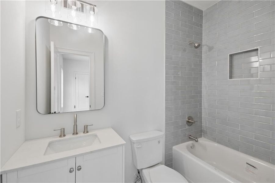Furnished interior view inside a new home in , Decatur (Image 7).