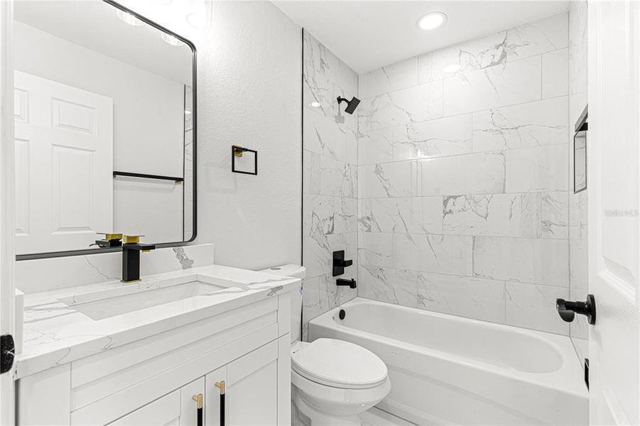 Furnished interior view inside a new home in , Summerfield (Image 9). Furnished interior view inside a new home in , Summerfield (Image 9).